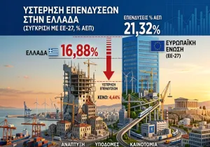 Οι κακοδαιμονίες της επενδυτικής δραστηριότητας, η υστέρηση από την ΕΕ και η αγωνία μετά τη λήξη του Ταμείου Ανάκαμψης