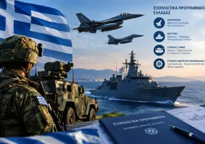 Το 93,9% των εξοπλισμών είναι εισαγόμενο - Στα 6 δισ. θα φτάσουν οι δαπάνες το 2028 - Το 44% απορροφούν οι αποδοχές προσωπικού