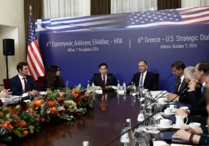 Γεραπετρίτης–Ρούμπιο: Ενισχύεται ο στρατηγικός δεσμός Ελλάδας–ΗΠΑ - LNG και F-35
