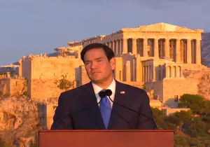 Ρούμπιο από την Πνύκα: «Η Αθήνα μάς έδωσε τη δημοκρατία – Η Ελλάδα διαμόρφωσε τη Δύση»