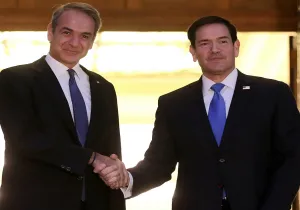 Μητσοτάκης – Ρούμπιο: «Η Ελλάδα πυλώνας σταθερότητας» – «Ισχυρός εταίρος, ενισχύουμε τη σχέση μας»
