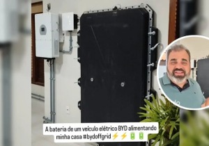 Έκανε το σπίτι του power bank με μπαταρίες αυτοκινήτου