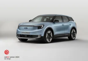 Το νέο αμιγώς ηλεκτρικό Ford Explorer κερδίζει βραβείο Red Dot Award