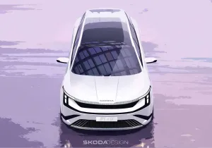 Η Skoda παρουσιάζει τα εξωτερικά σκίτσα του νέου, αμιγώς ηλεκτρικού επταθέσιου Peaq