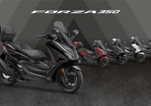 Τα premium scooter Forza 350 και 125 της Honda, ανανεώνονται για το 2026