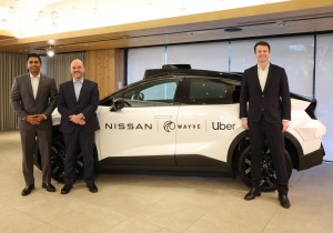 Nissan, Wayve και Uber ενώνουν δυνάμεις για την ανάπτυξη ρομποταξί