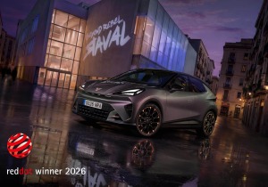 Το CUPRA Raval κερδίζει το βραβείο Red Dot για Σχεδιασμό Προϊόντος 2026