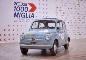 FIAT 600: Το θρυλικό μοντέλο συμπληρώνει 70 χρόνια και το γιορτάζει συμμετέχοντας στα 1000 Miglia