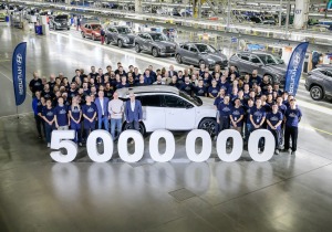 Η Hyundai παρήγαγε το υπ’ αριθμόν 5.000.000 όχημα στο εργοστάσιο της Τσεχίας