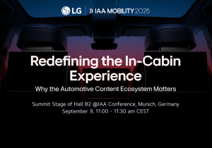 Η LG Electronics στην IAA MOBILITY 2025