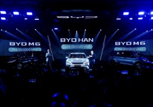 Η BYD λανσάρει τα μοντέλα Han EV και M6 MPV στο Βιετνάμ