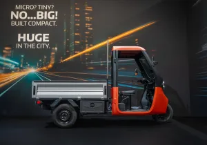 Η Fiat φέρνει στην Ευρώπη το τρίτροχο ηλεκτρικό της μεταφορικό όχημα, το Tris