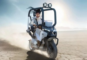 Η νέα, απίστευτη ηλεκτρική μοτοσικλέτα της BMW δεν χρειάζεται καν κράνος