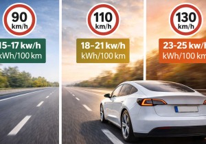 Γιατί η κατανάλωση στα EV εκτοξεύεται πάνω από 120 km/h