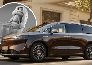 Το μίνιβαν Luxeed V9 της Huawei θα γίνει το πρώτο αυτοκίνητο με «αερόσακο – κράνος»