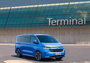 Το νέο ηλεκτρικό VW Transporter διατίθεται σε τρία επίπεδα απόδοσης ισχύος