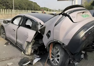 Nio EC6 διαλύθηκε σε σύγκρουση στη Σαγκάη – Τι έγινε με τους επιβαίνοντες