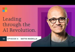 Satya Nadella shares his journey from his early days playing cricket to leading Microsoft