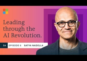 Satya Nadella shares his journey from his early days playing cricket to leading Microsoft