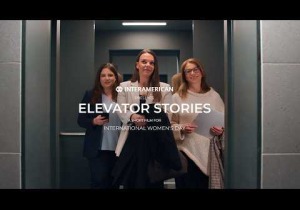 Interamerican: Καμπάνια "Elevator Stories" για την ενδυνάμωση των γυναικών (+video)