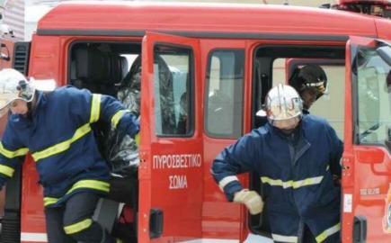 Πυρκαγιά στην Περαία της Θεσσαλονίκης