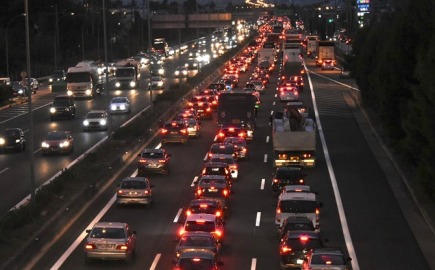 Επιστροφή στη Θεσσαλονίκη με μικρές ταχύτητες και αυξημένη κίνηση