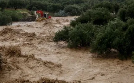 Λασίθι: Στο έλεοςτης κακοκαιρίας – Απαγορεύσεις κυκλοφορίας και σοβαρές καταστροφές 
