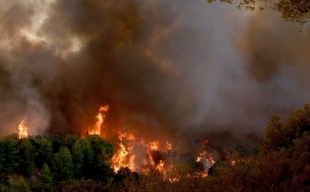 Πυρκαγιές σε Θεσσαλονίκη και Ρόδο