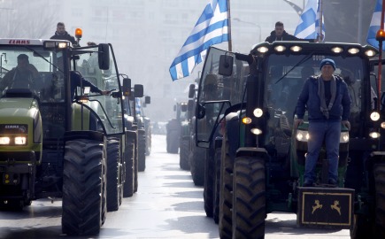Θεσσαλονίκη: Αγροτικές κινητοποιήσεις στο λιμάνι
