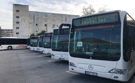 Θεσσαλονίκη: Πιλοτική 24ωρη λειτουργία έξι λεωφορειακών γραμμών κατά τις εορτές