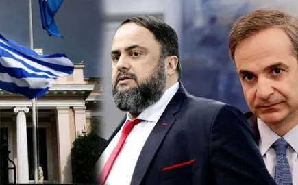 Συνάντηση Μητσοτάκη με Μαρινάκη για το νέο "Γ. Καραϊσκάκης"