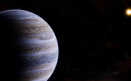 Καλλιτεχνική απεικόνιση του εξωπλανήτη. CREDIT: T. MÜLLER (MPIA/HDA)