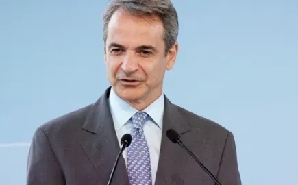 Ο πρωθυπουργός στην Ιερά Μονή Μεταμόρφωση του Σωτηρος Χανίων