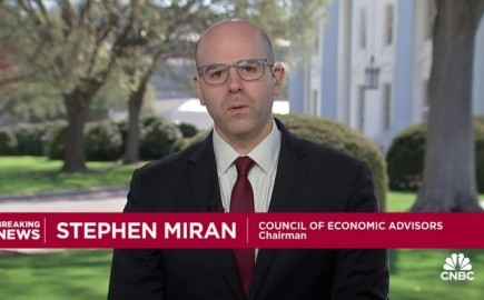 Στο ΔΣ της Fed ο (σύμβουλος του Τραμπ) Μίραν, ώρες πριν τη συνεδρίαση για τα επιτόκια