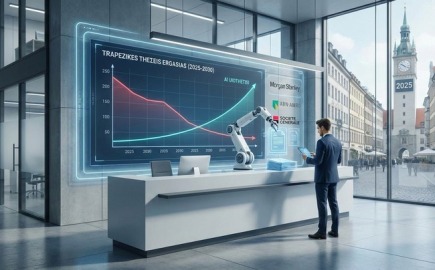 Morgan Stanley για Τράπεζες της ΕΕ: 212.000 θέσεις εργασίας στο «στόχαστρο» της ΤΝ