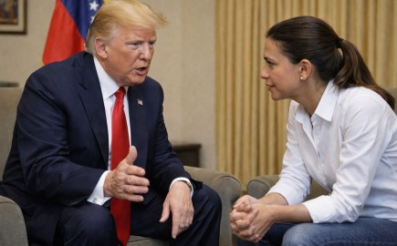 Ο Τραμπ θα συναντήσει την Ματσάδο την προσεχή εβδομάδα 