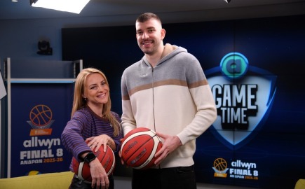Ο Ν. Ρογκαβόπουλος στο Allwyn Game Time: Δύσκολα τα νοκ άουτ παιχνίδια, ανυπομονούμε για τον τελικό