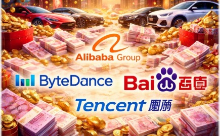 Μοιράζουν χρήμα και αυτοκίνητα:  «Μάχη τιτάνων» της τεχνολογίας για το κινεζικό Νέο Έτος