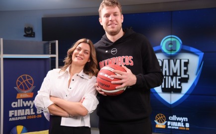 Σ. Βεζένκοφ στο Allwyn Game Time: Ο ιδανικός συμπαίκτης, ο δυσκολότερος αντίπαλος και το τραγούδι που αφιερώνει στον Ολυμπιακό