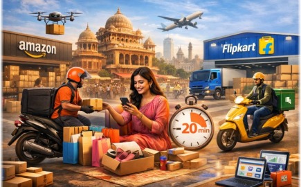 Ινδία: Η "επαρχία" εκτοξεύει το e-commerce σε αγορά $250 δισ. - Walmart και Amazon μπροστά