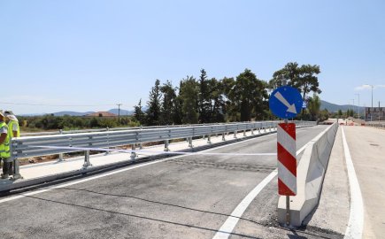 Όμιλος ΑΒΑΞ: Παράδοση και εγκαίνια της Γέφυρας Ξηριά στον Αλμυρό Βόλου