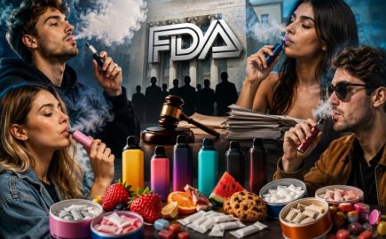 Μαζική αγωγή κατά της FDA για τα ηλεκτρονικά τσιγάρα με αρώματα και γεύσεις
