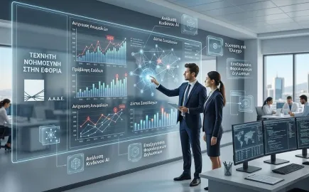 Αναλαμβάνει δράση η Γενική Διεύθυνση Ψηφιακών Υπηρεσιών και Συστημάτων που εισάγει την Τεχνητή Νοημοσύνη στη φορολογική διοίκηση