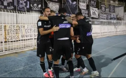 Ο ΠΑΟΚ αντέδρασε και πέρασε από το Περιστέρι 