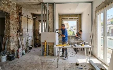 Πώς θα λάβουν την έκπτωση φόρου εισοδήματος έως 3.200 ευρώ κάθε χρόνο για πέντε έτη όσοι επισκευάζουν σπίτια ή επαγγελματικούς χώρους
