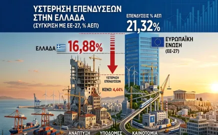 Οι κακοδαιμονίες της επενδυτικής δραστηριότητας, η υστέρηση από την ΕΕ και η αγωνία μετά τη λήξη του Ταμείου Ανάκαμψης