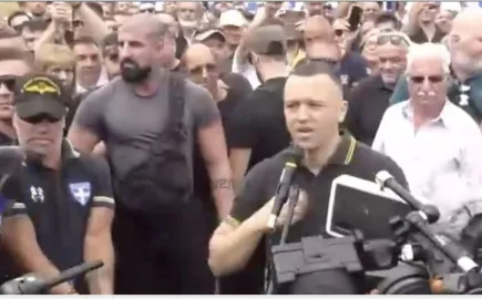 Με επεισόδια η εμφάνιση Κασιδιάρη στην Θεσσαλονίκη