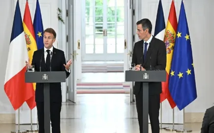 Μακρόν – Σάντσεθ: Κοινό μέτωπο για πιο φιλόδοξο προϋπολογισμό της ΕΕ
