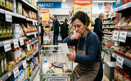 Ρεύμα, πετρέλαιο, βενζίνη, φυσικό αέριο, ενοίκια και τρόφιμα εκτίναξαν στα ύψη τον τιμάριθμο τον Σεπτέμβριο και έπεται συνέχεια