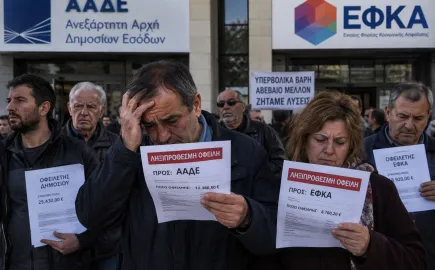 Η ρύθμιση αφορά περίπου 1,3 εκατ. οφειλέτες με χρέη προς την Εφορία και περίπου 1,5 εκατ. οφειλέτες με χρέη προς τον ΕΦΚΑ, αλλά οι «μεγάλοι» δεν ρυθμίζουν